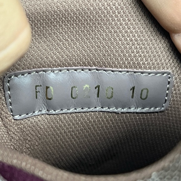 Louis Vuitton Trail Trainer sneaker Aubergine size 10 LV 11.5 12 authentic - Picture 8 of 9